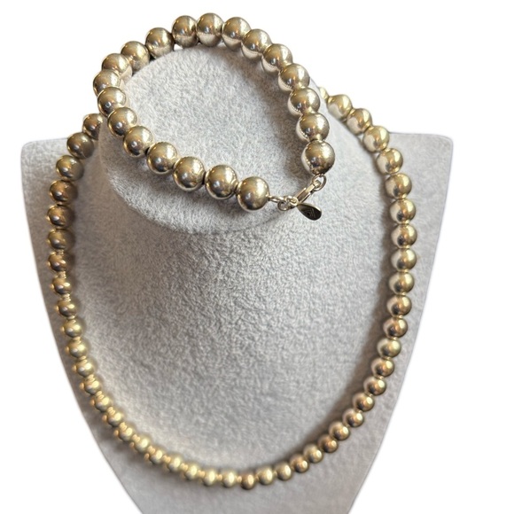 Silpada retired Rich Abundance .925 Silver Beaded Necklace - Picture 3 of 4